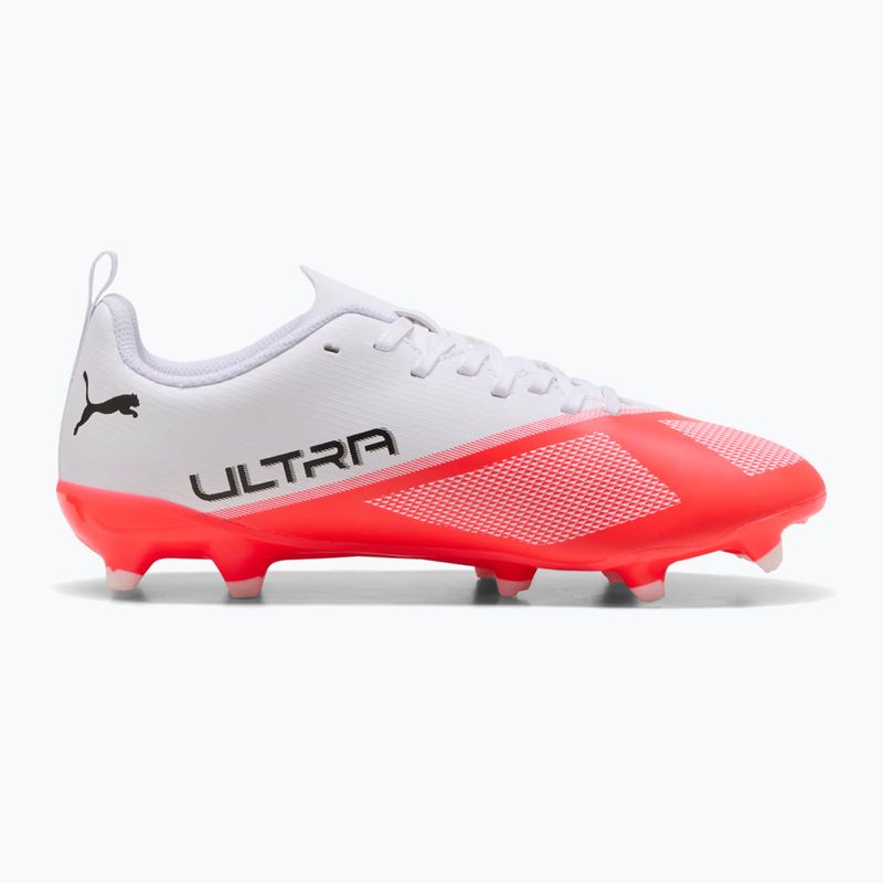 Футбольне взуття дитяче Puma Ultra 7 Play FG/AG Jr Ultra Red/Puma Black/Puma White 2