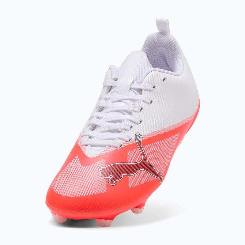 Футбольне взуття дитяче Puma Ultra 7 Play FG/AG Jr Ultra Red/Puma Black/Puma White 4