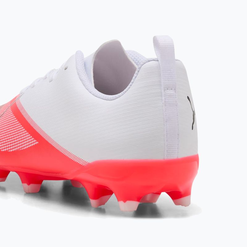 Футбольне взуття дитяче Puma Ultra 7 Play FG/AG Jr Ultra Red/Puma Black/Puma White 6