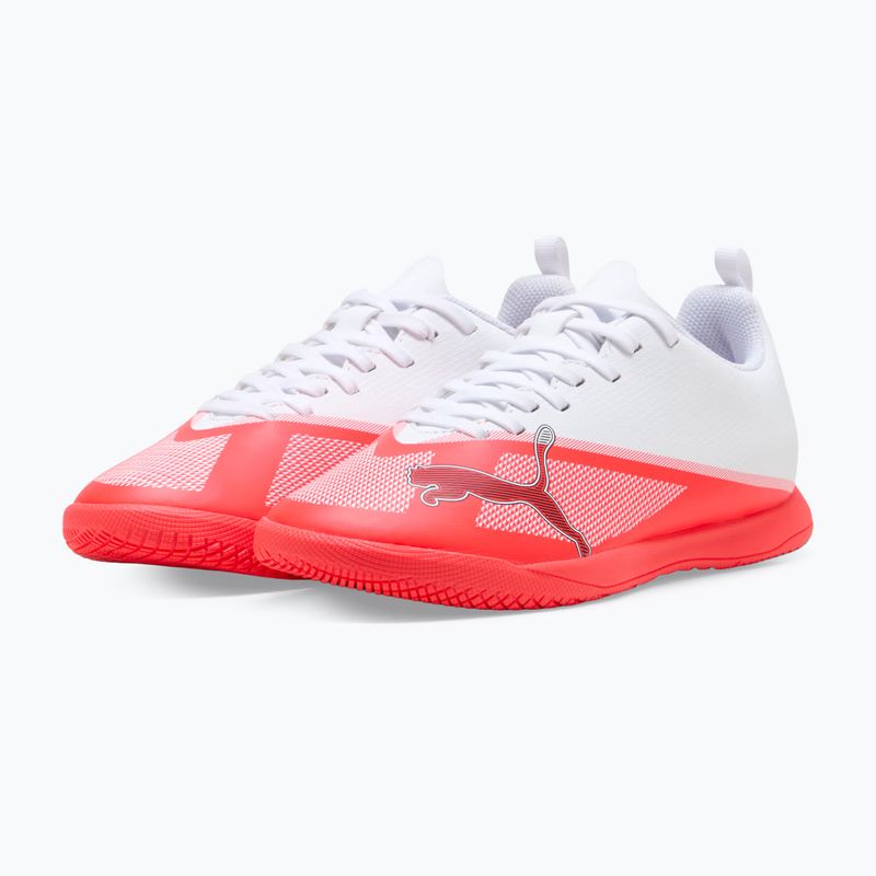 Футбольне взуття дитяче Puma Ultra 7 Play IT Jr Ultra Red/Puma Black/Puma White 3