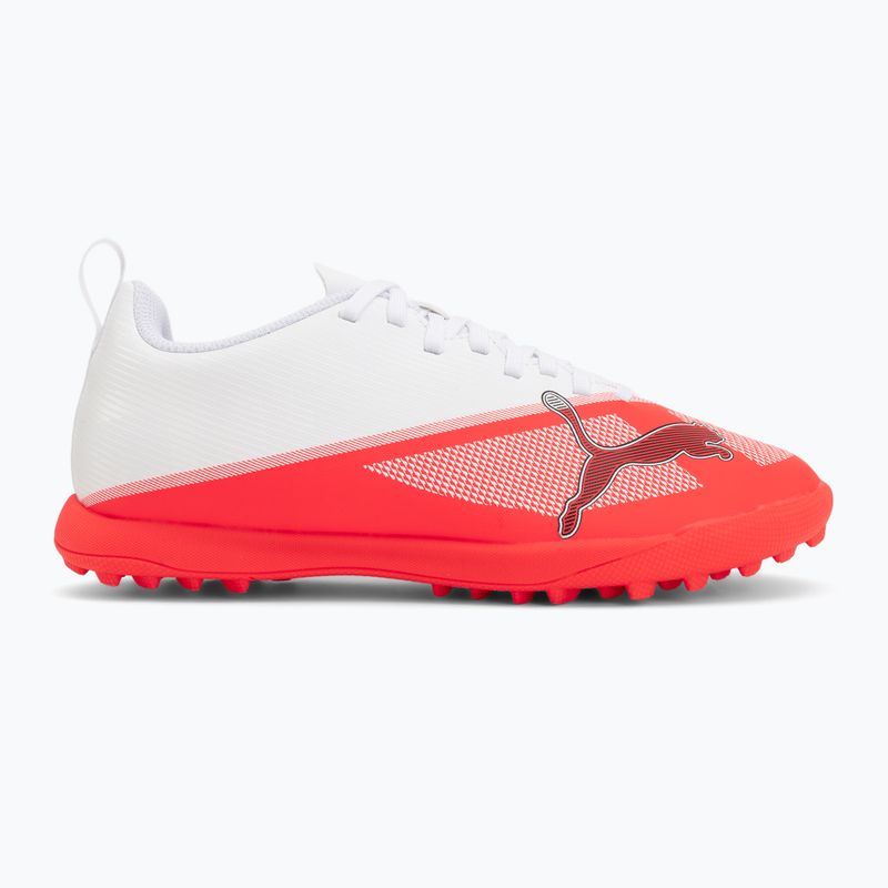 Футбольне взуття дитяче PUMA Ultra 7 Play TT Jr ultra red/puma black/puma white 2