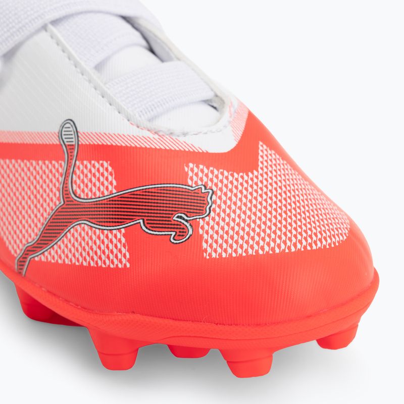 Футбольне взуття дитяче PUMA Ultra 7 Play V FG/AG RB Jr ultra red/puma black/puma white 7