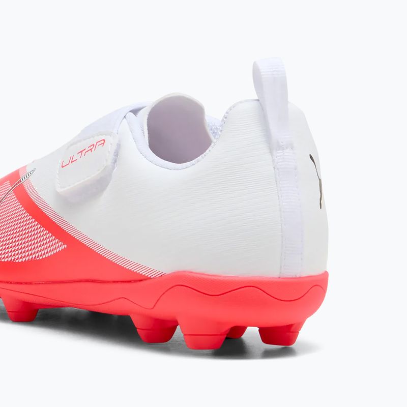 Футбольне взуття дитяче PUMA Ultra 7 Play V FG/AG RB Jr ultra red/puma black/puma white 6