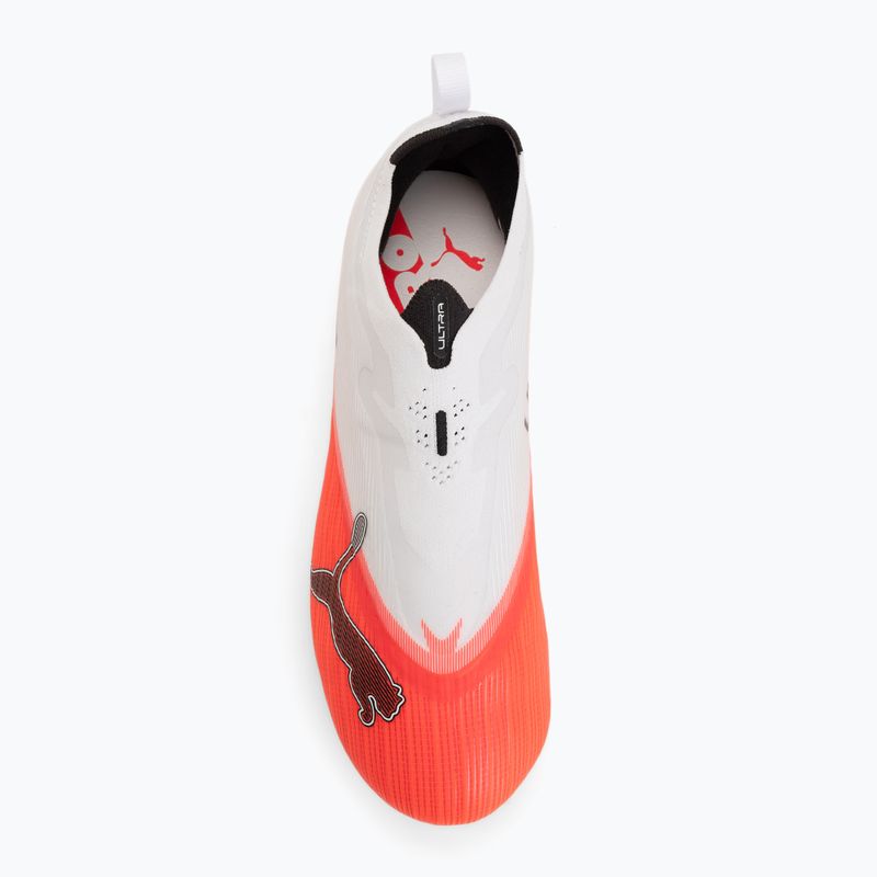 Футбольне взуття дитяче PUMA Ultra Nitro 7 Ultimate LL FG/AG Jr ultra red/puma black/puma white 5