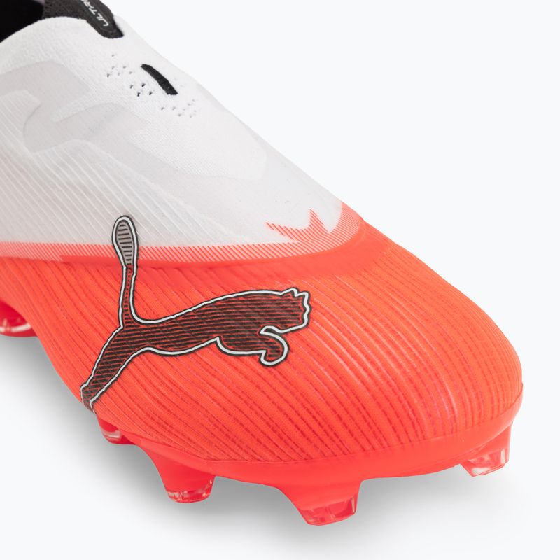 Футбольне взуття дитяче PUMA Ultra Nitro 7 Ultimate LL FG/AG Jr ultra red/puma black/puma white 7
