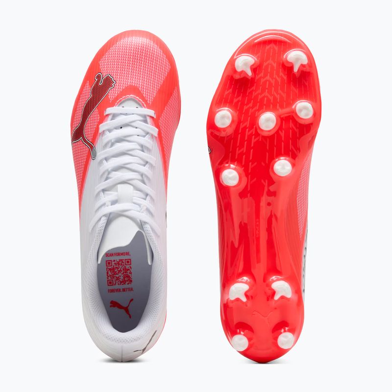 Кросівки для футболу PUMA Ultra 7 Play FG/AG ultra red/puma black/puma white 5