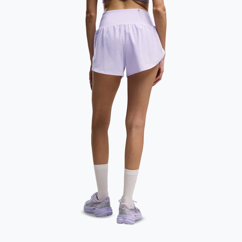 Шорти для бігу жіночі PUMA Dream Run 3" DryCELL light lavender 3