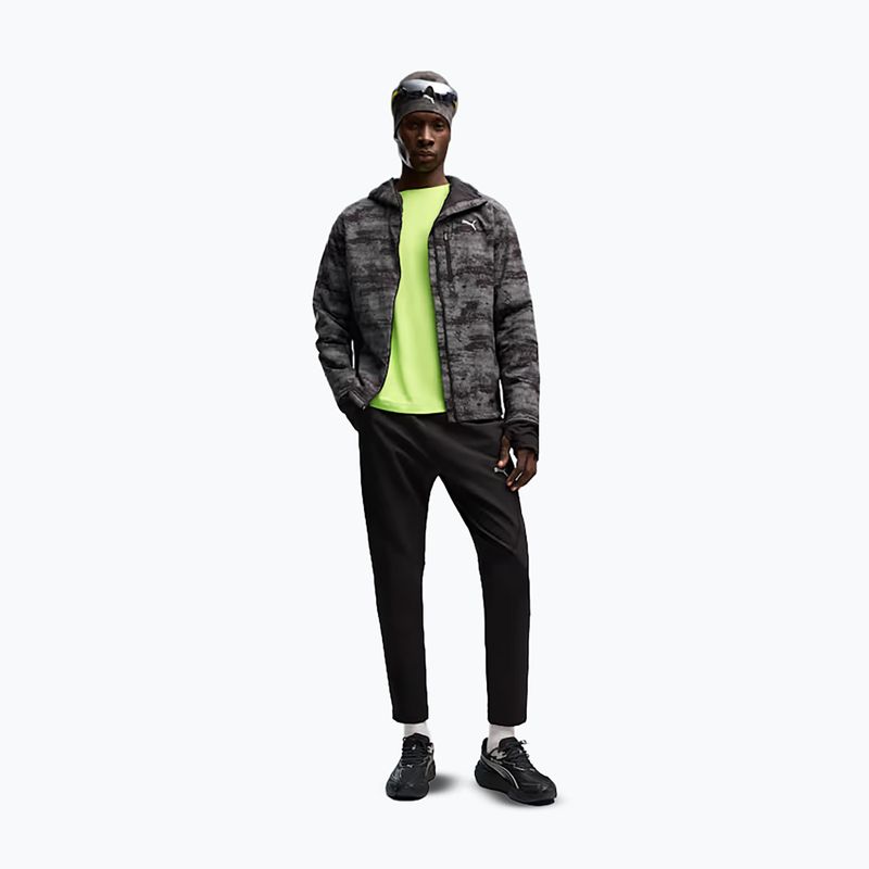 Куртка для бігу чоловіча PUMA Run Brightstride AOP Primaloft puma black 2