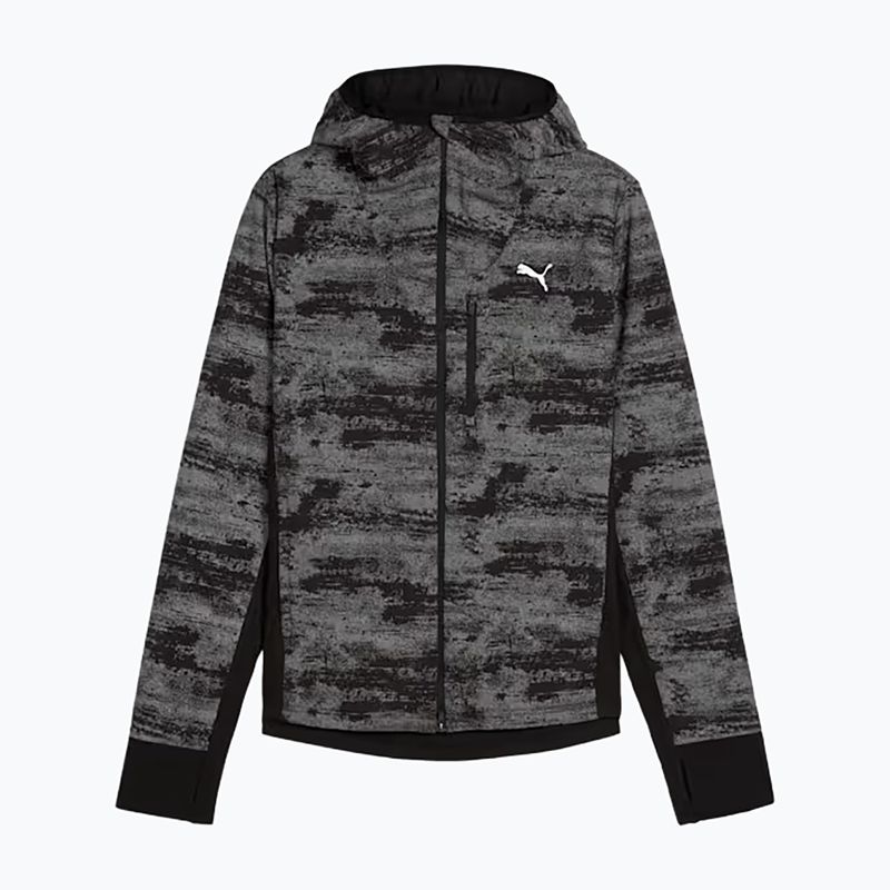 Куртка для бігу чоловіча PUMA Run Brightstride AOP Primaloft puma black 5