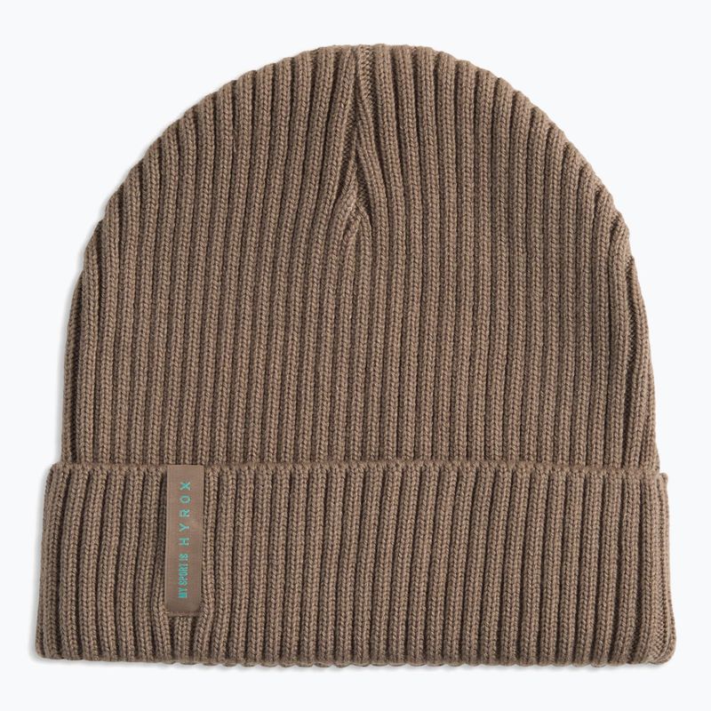 Зимова шапка PUMA x HYROX Mid Crown Beanie сірий мишачий 2