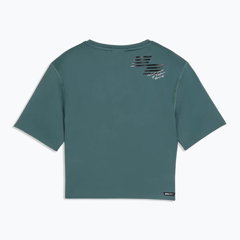 Футболка для тренувань жіноча Puma Hyrox Pwrmode Crop herb garden 5