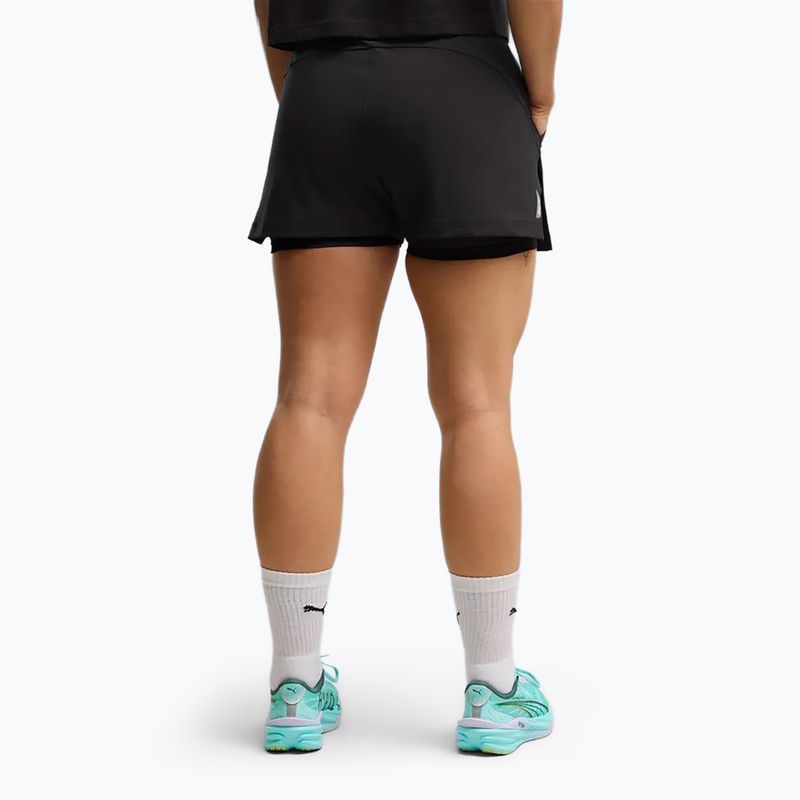 Шорти для тренувань жіночі Puma Hyrox 3" 2in1 black 3