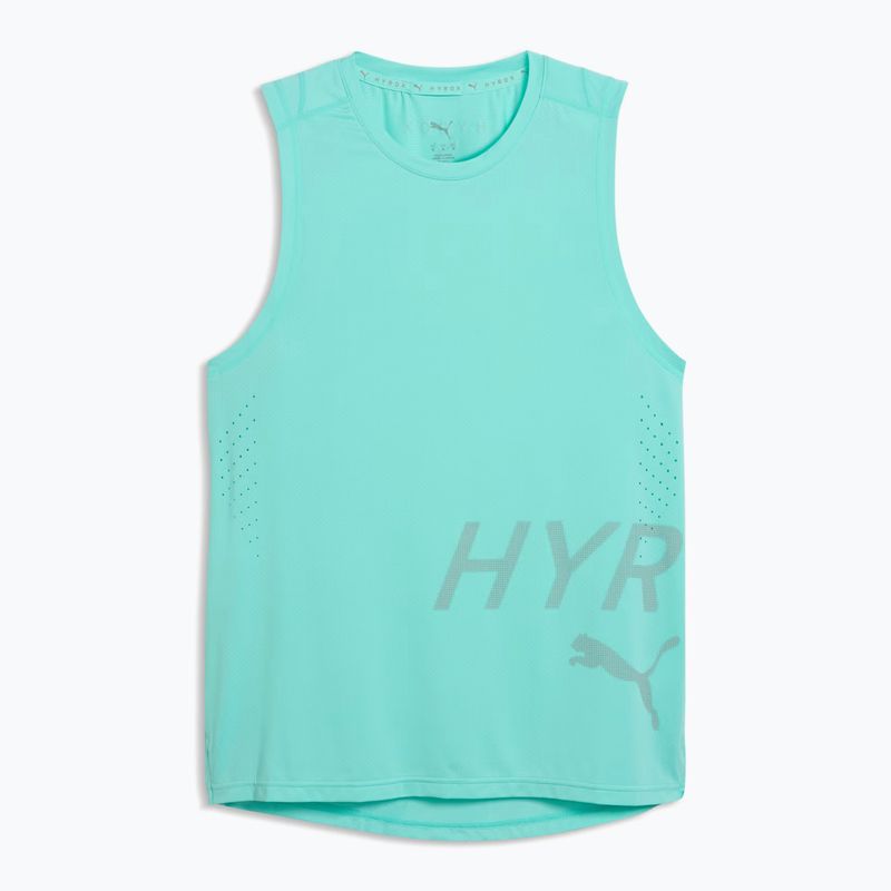 Футболка для тренувань чоловіча Puma Hyrx Pwrmode Training Tank intense turquise 4