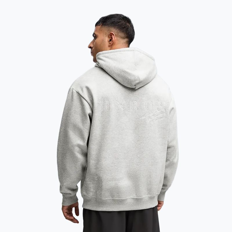 Кофта чоловіча Puma Hyrox Heavyweight Hoodie light grey 3