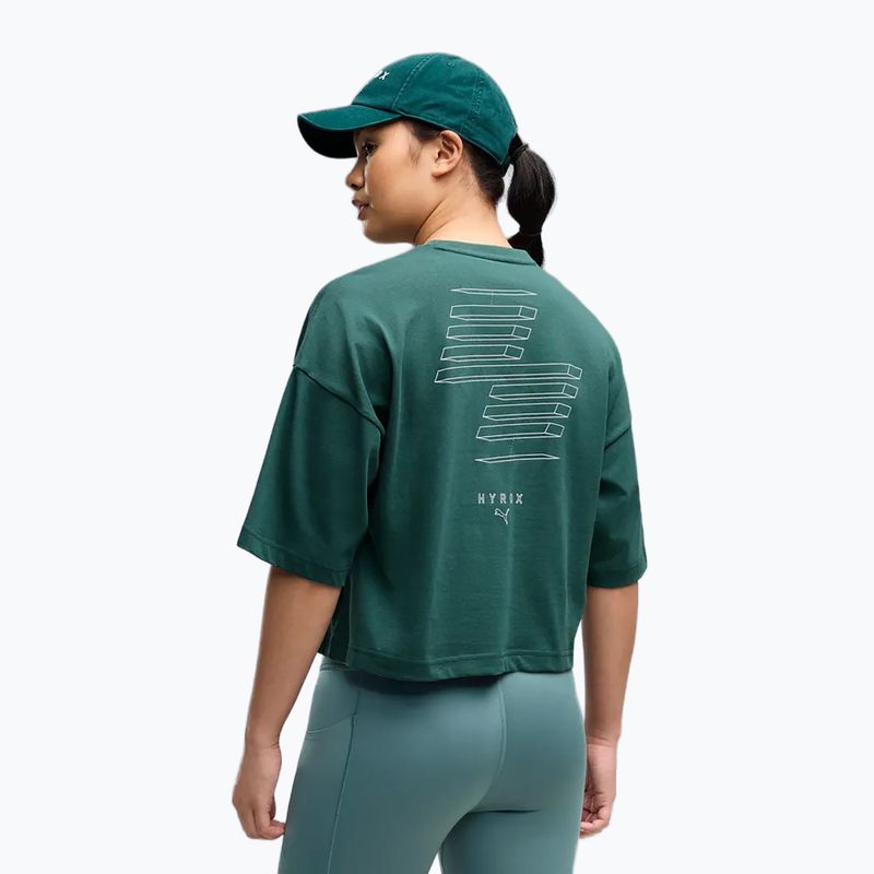 Жіноча тренувальна футболка PUMA x HYROX Cropped Lifestyle herb garden 3