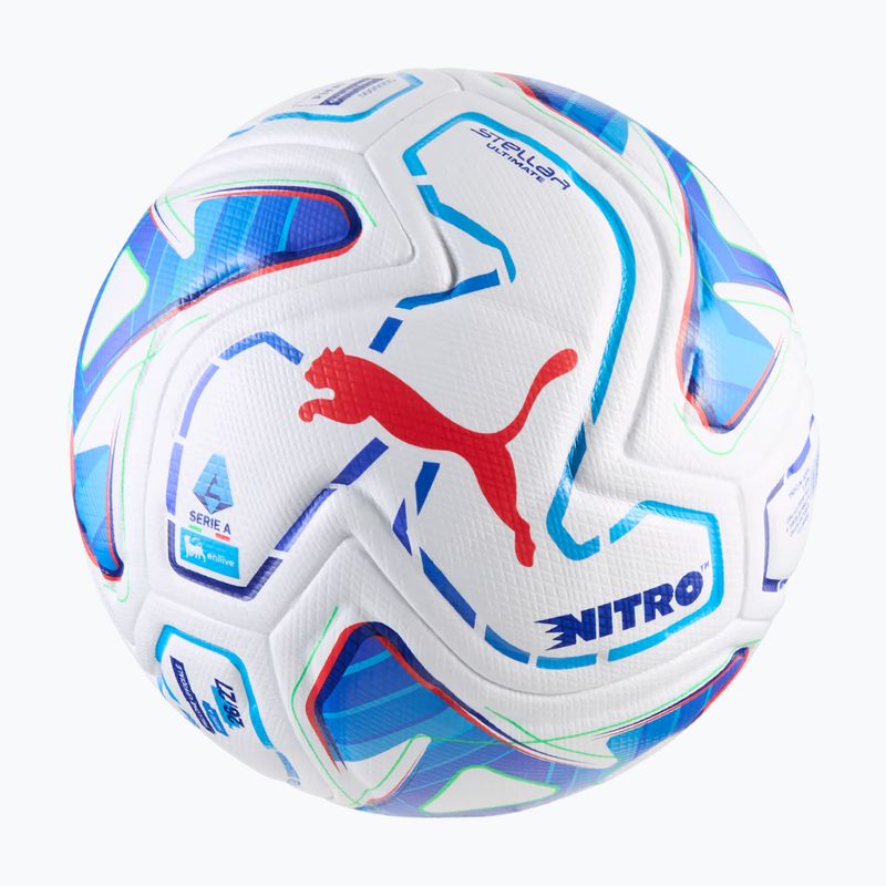 М'яч футбольний PUMA Stellar Nitro Ultimate Serie A puma white 2