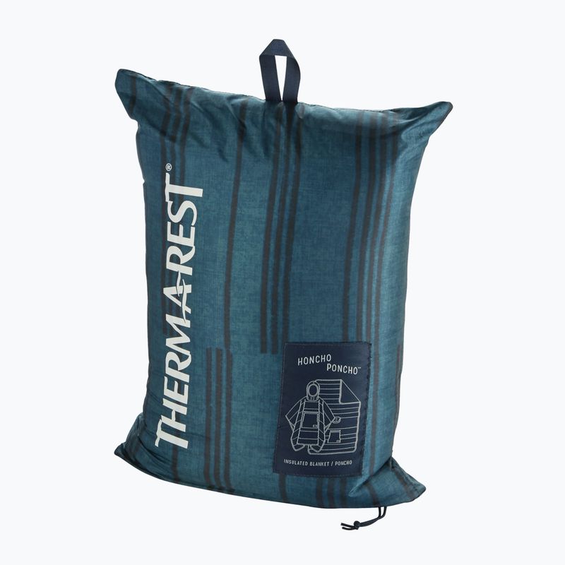 Накидка туристична Therm-a-Rest Honcho blue print 5