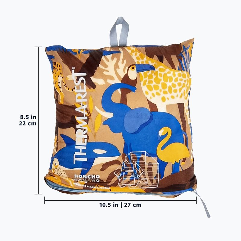 Накидка туристична  дитяча Therm-a-Rest Honcho animal print 5