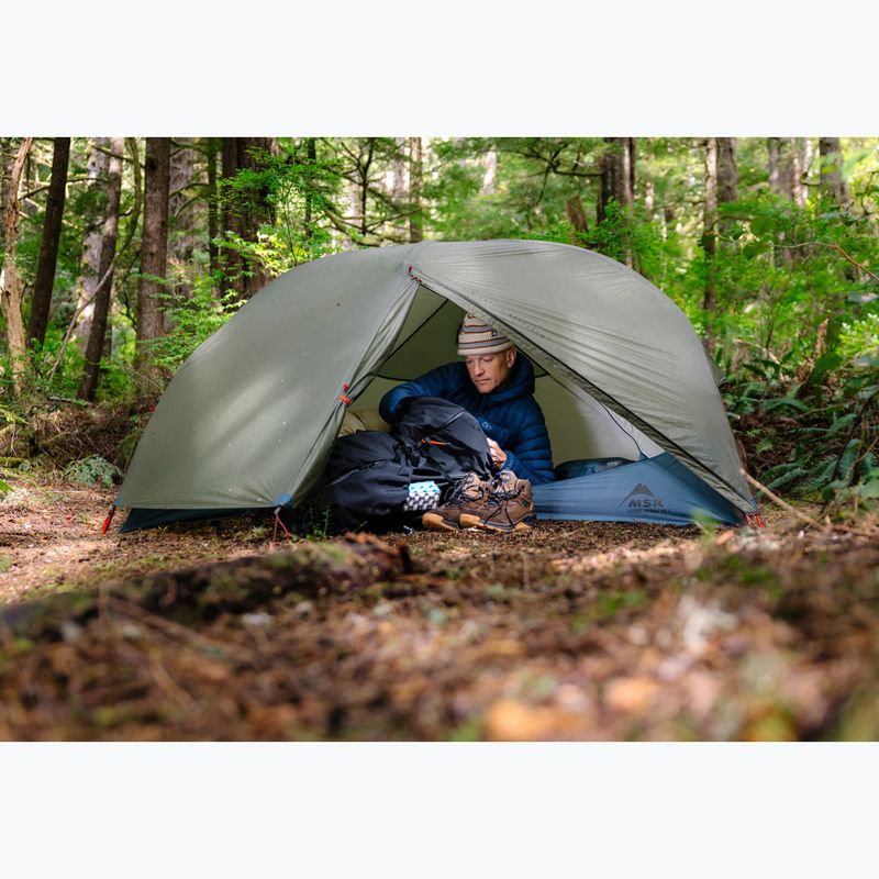Намет трекінговий одномісний MSR Hubba Hubba HD 1P Tent green 16