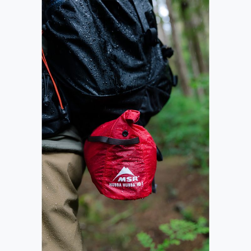 Намет трекінговий одномісний MSR Hubba Hubba HD 1P Tent green 21