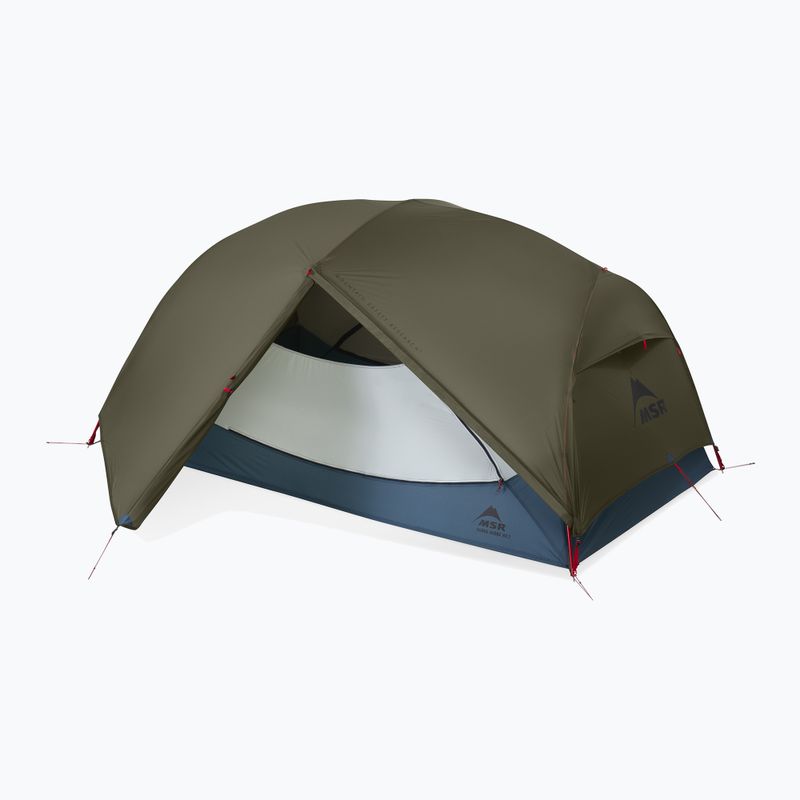 Намет трекінговий двомісний MSR Hubba Hubba HD 2P Tent green 6