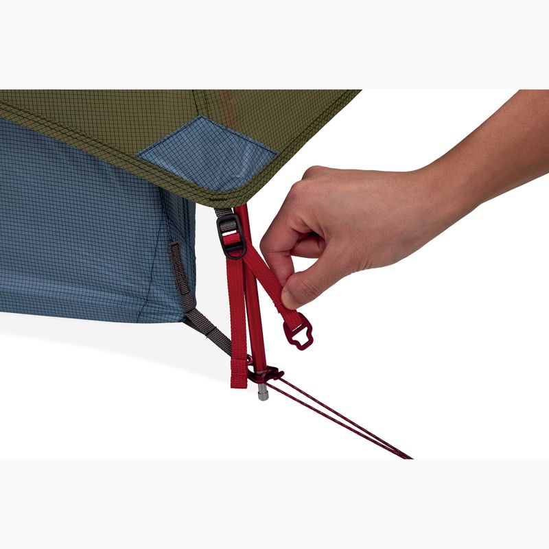 Намет трекінговий двомісний MSR Hubba Hubba HD 2P Tent green 8