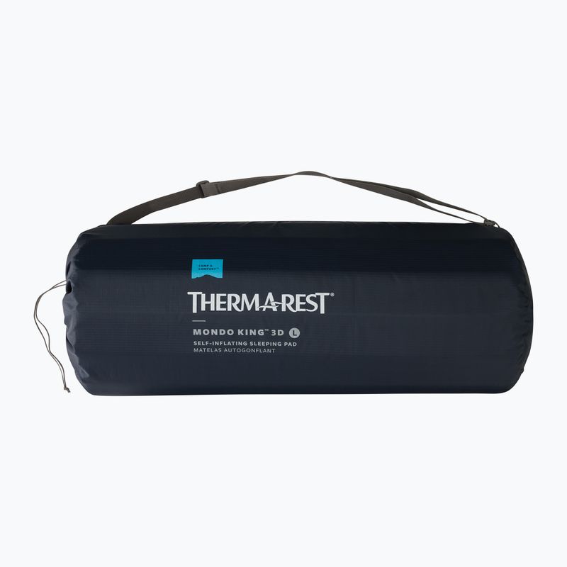 Самонадувний килимок Therm-A-Rest MondoKing 3D L синій 5