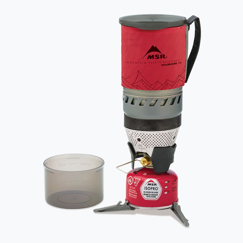 MSR WindBurner Personal Stove System 1.0 червоний