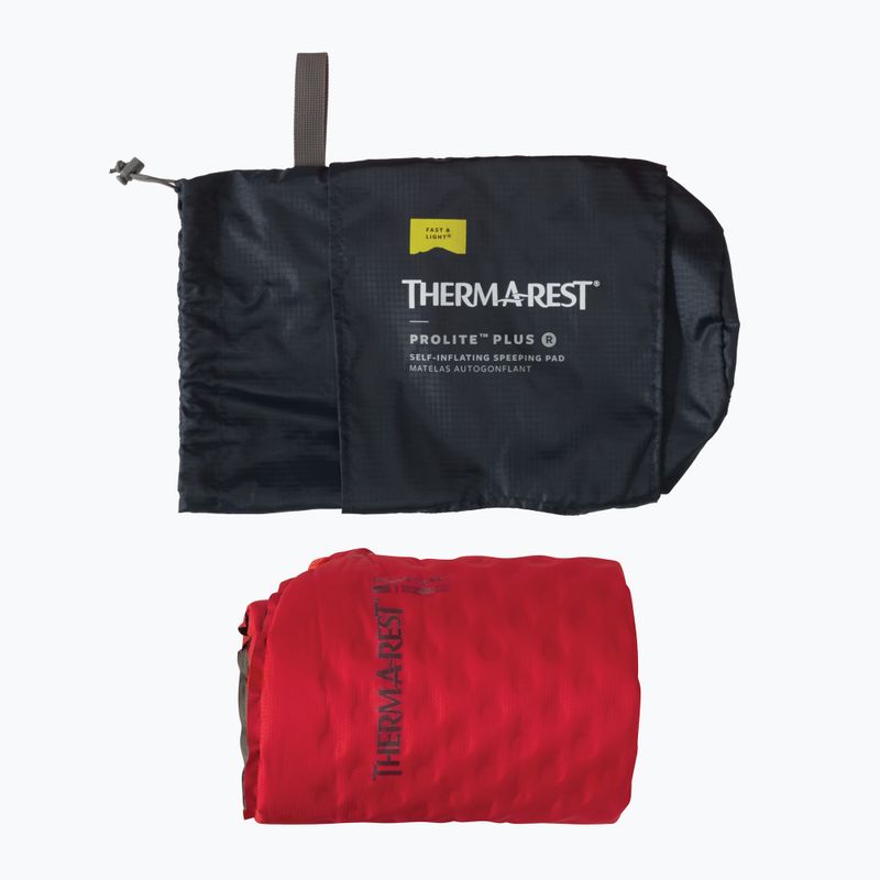 Самонадувний килимок Therm-A-Rest ProLite Plus R cayenne 4