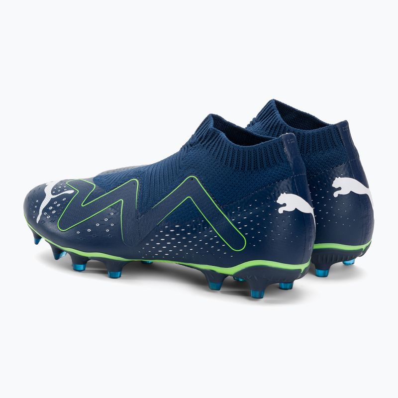 Футбольні бутси чоловічі PUMA Future Match+ Ll Fg/Ag persian blue/puma white/pro green 4