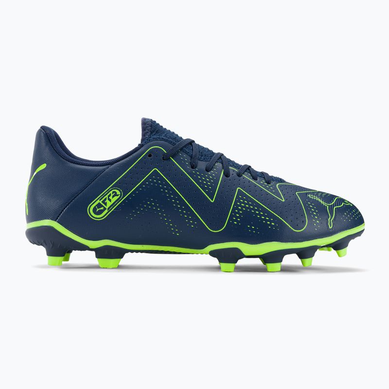 Футбольні бутси чоловічі PUMA Future Play Fg/Ag persian blue/pro green 2