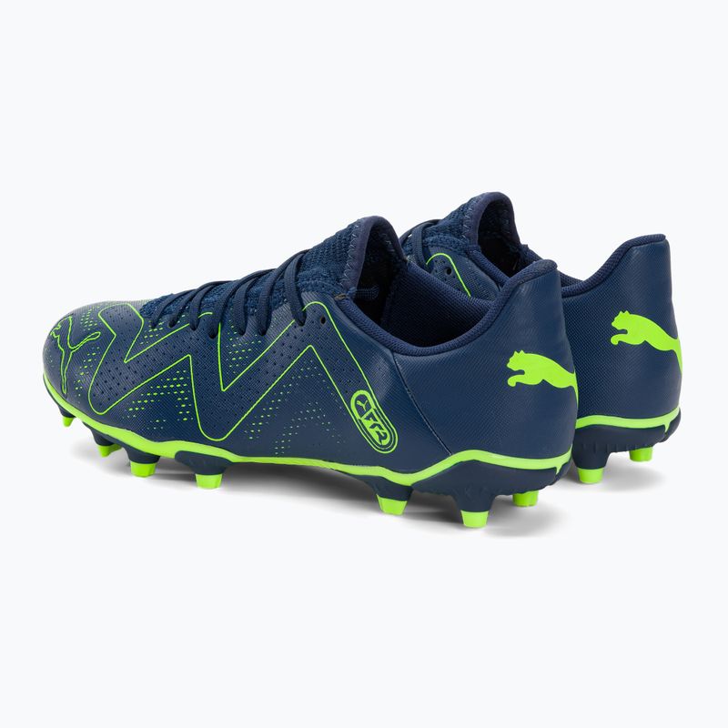 Футбольні бутси чоловічі PUMA Future Play Fg/Ag persian blue/pro green 3