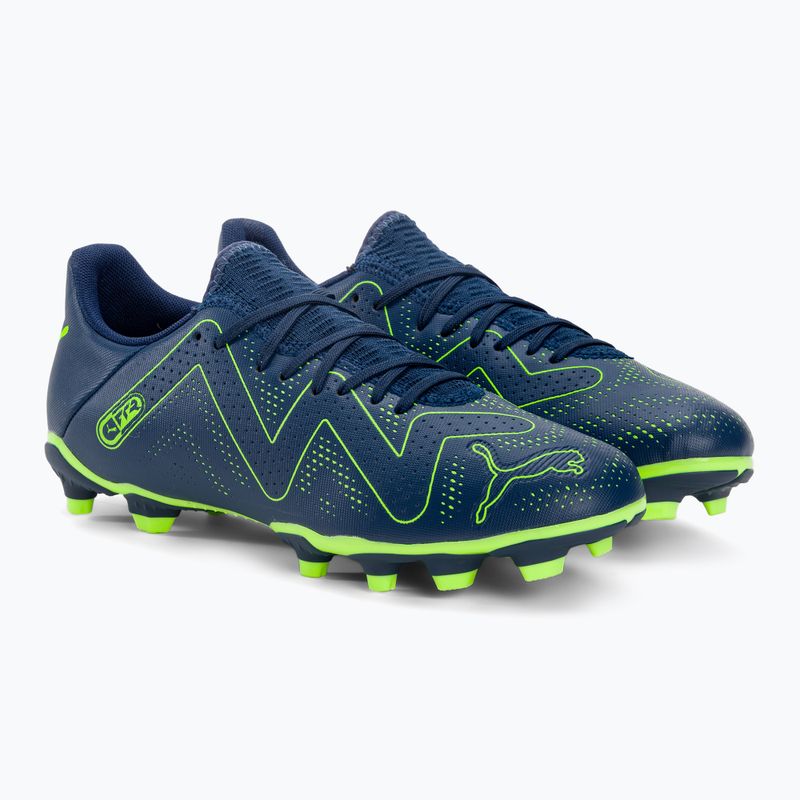 Футбольні бутси чоловічі PUMA Future Play Fg/Ag persian blue/pro green 4
