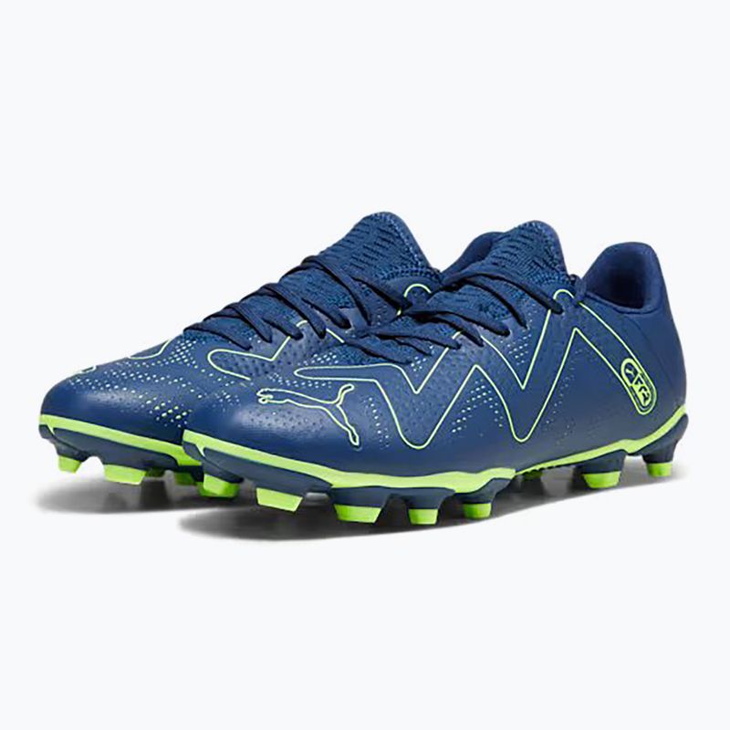 Футбольні бутси чоловічі PUMA Future Play Fg/Ag persian blue/pro green 9