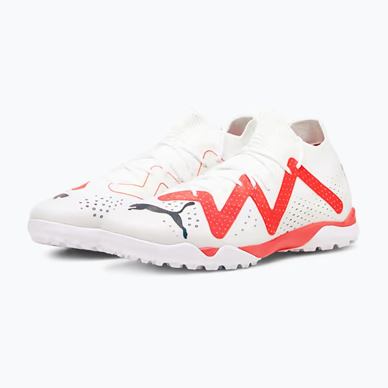 Футбольні бутси чоловічі PUMA Future Match Tt puma white/puma black/fire orchid 13