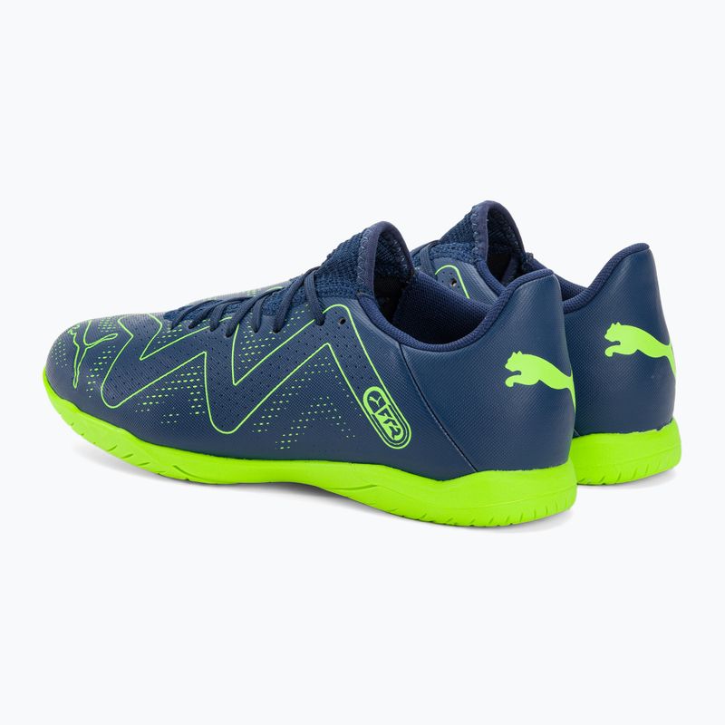 Футбольні бутси чоловічі PUMA Future Play It persian blue/pro green 3
