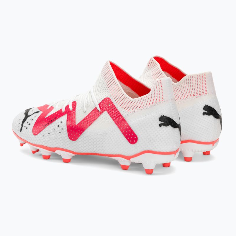 Футбольні бутси дитячі PUMA Future Pro Fg/Ag Jr puma white/puma black/fire orchid 3