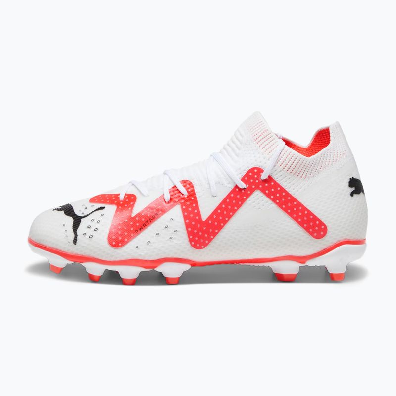 Футбольні бутси дитячі PUMA Future Pro Fg/Ag Jr puma white/puma black/fire orchid 10