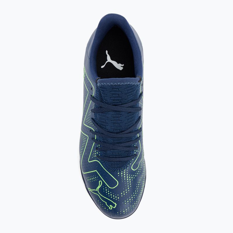 Футбольні бутси дитячі PUMA Future Play Tt Jr persian blue/pro green 6