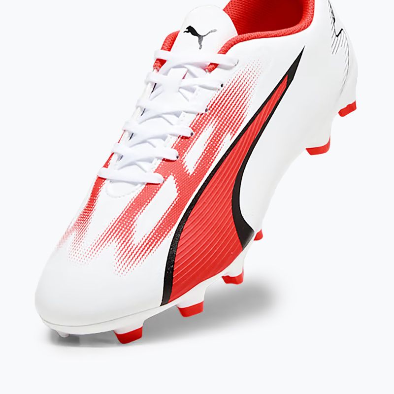 Футбольні бутси чоловічі PUMA Ultra Play Fg/Ag puma white/puma black/fire orchid 14