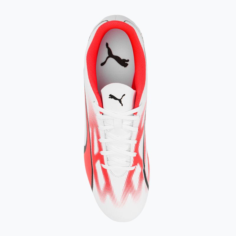 Футбольні бутси чоловічі PUMA Ultra Play MxSg puma white/puma black/fire orchid 6