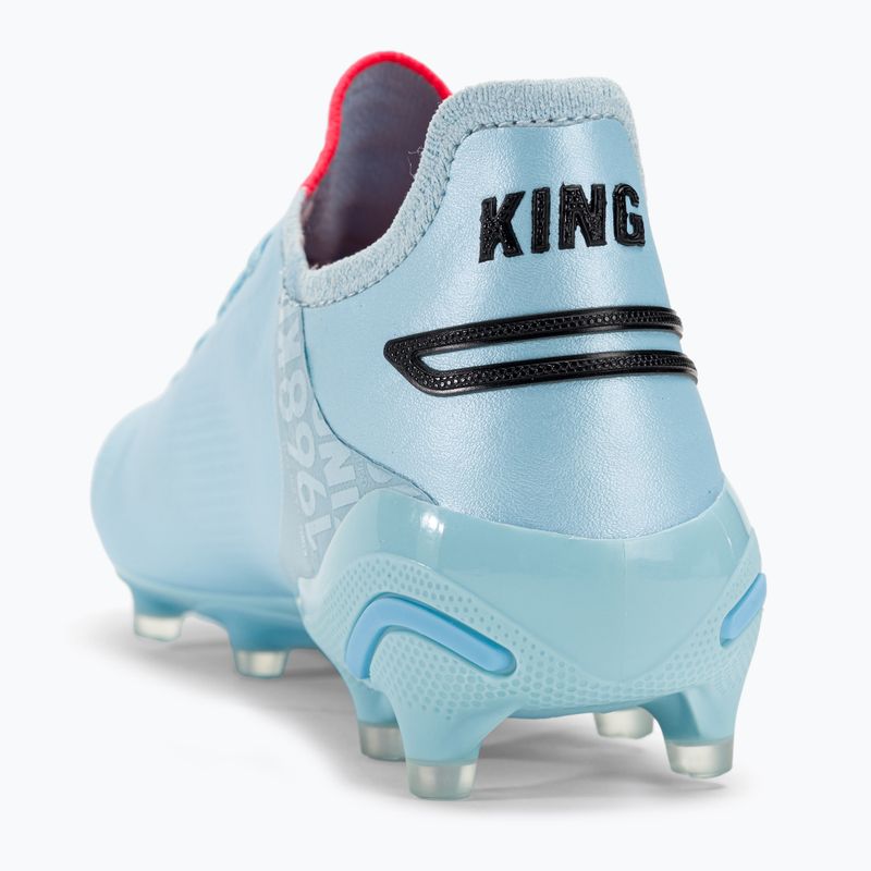 Футбольні бутси чоловічі PUMA King Ultimate Fg/Ag silver sky/puma black/fire orchid 9