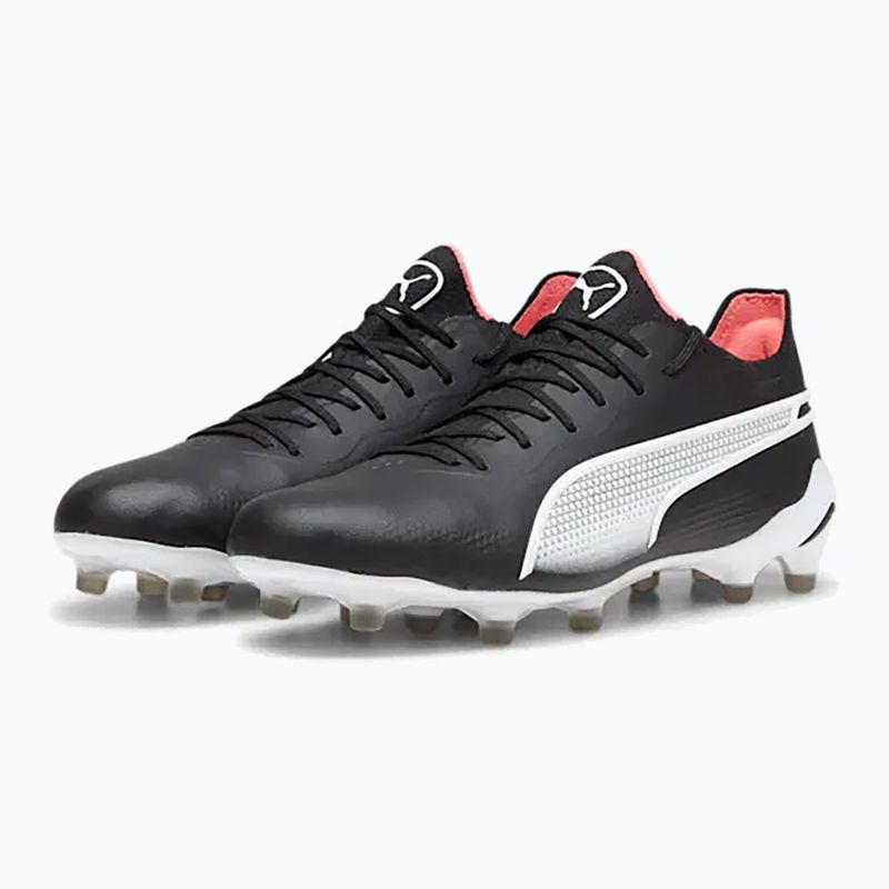 Футбольні бутси чоловічі PUMA King Ultimate Fg/Ag puma black/puma white 13