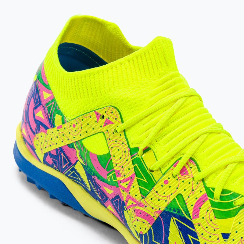 Футбольні бутси чоловічі PUMA Future Match Energy Tt ultra blue/yellow alert/luminous pink 8