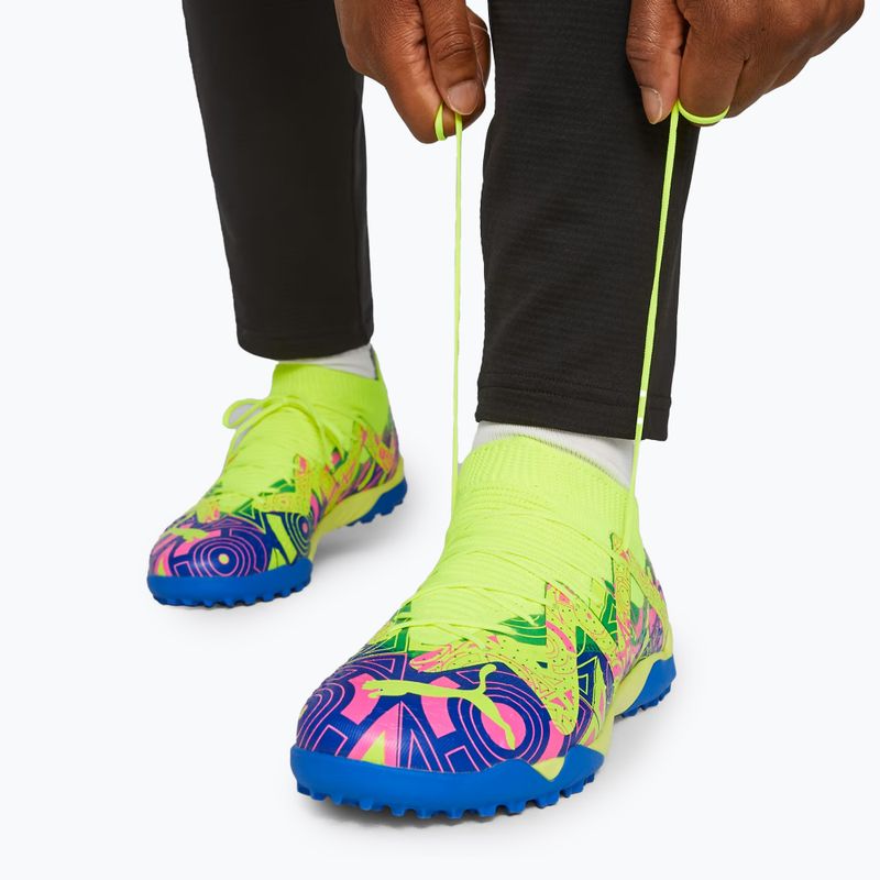 Футбольні бутси чоловічі PUMA Future Match Energy Tt ultra blue/yellow alert/luminous pink 16