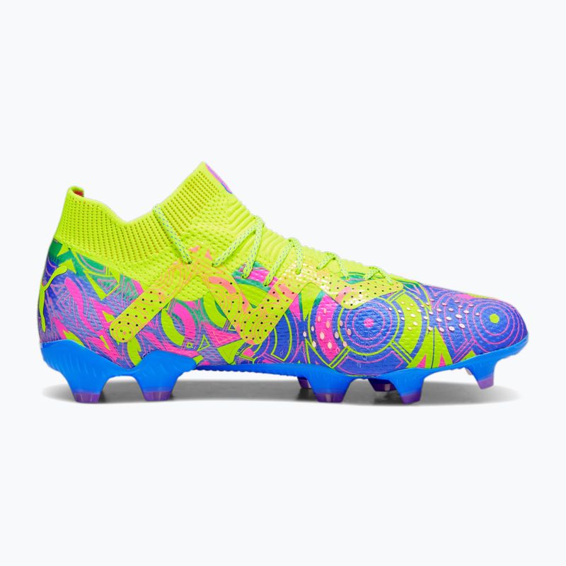 Футбольні бутси чоловічі PUMA Future Ultimate Energy Fg/Ag ultra blue/yellow alert/luminous pink 12