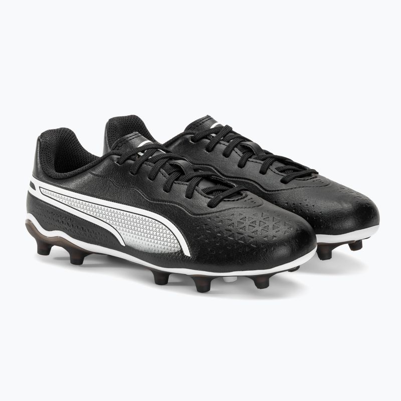 Футбольні бутси дитячі PUMA King Match Fg/Ag Jr puma black/puma white 4