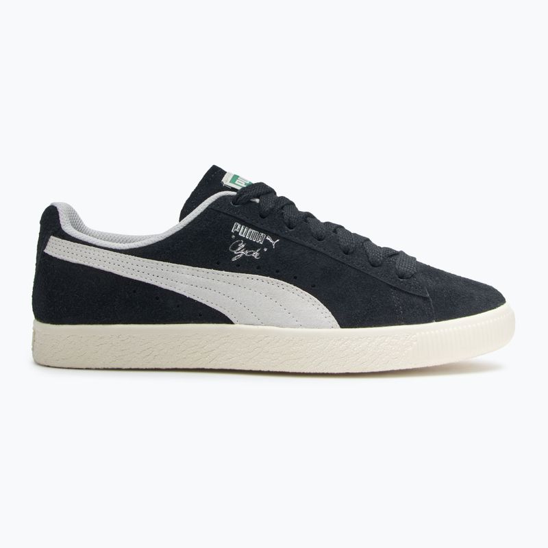 Кросівки PUMA Clyde Hairy Suede puma black/frosted ivory 2