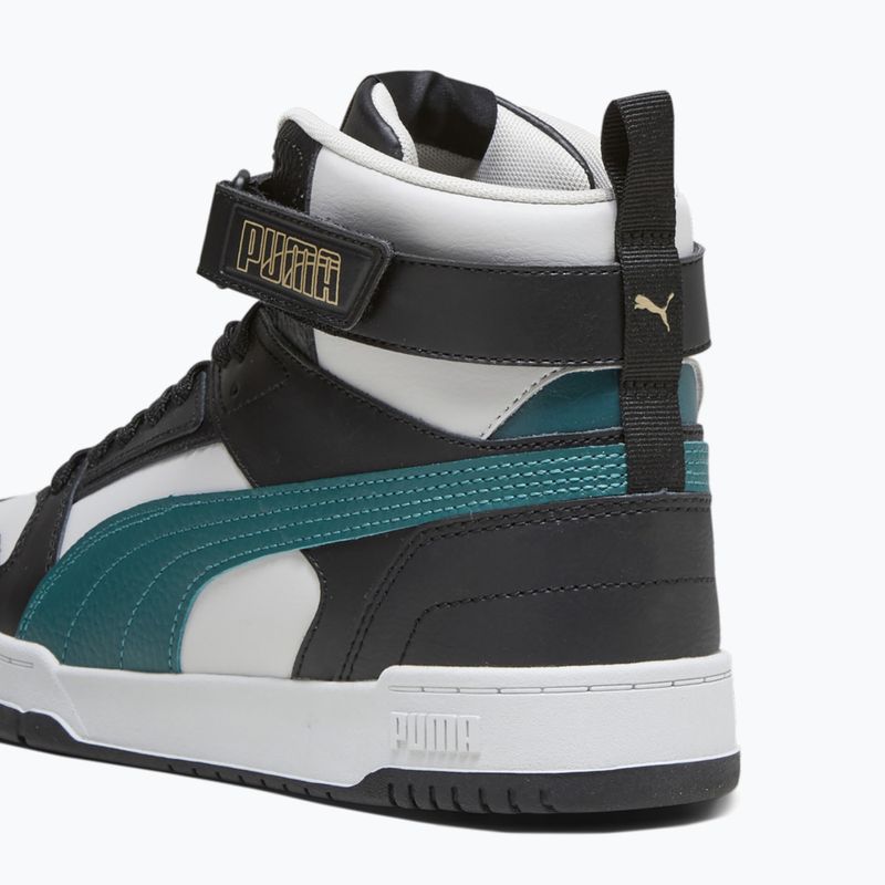 Кросівки PUMA RBD Game cool light gray/malachite/puma black/puma gold 13