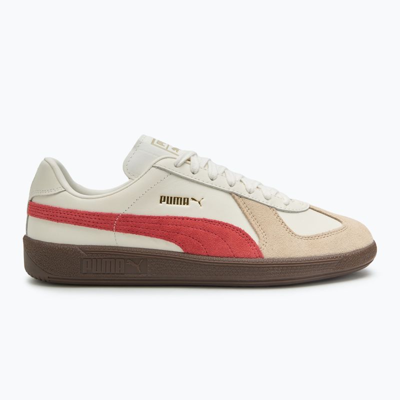 Кросівки PUMA Army Trainer warm white/granola/astro red 2